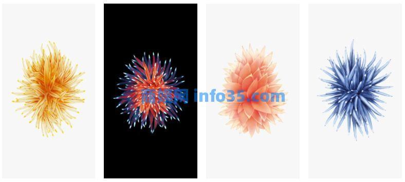 iPhone 1-13自带壁纸合集百度网盘下载。