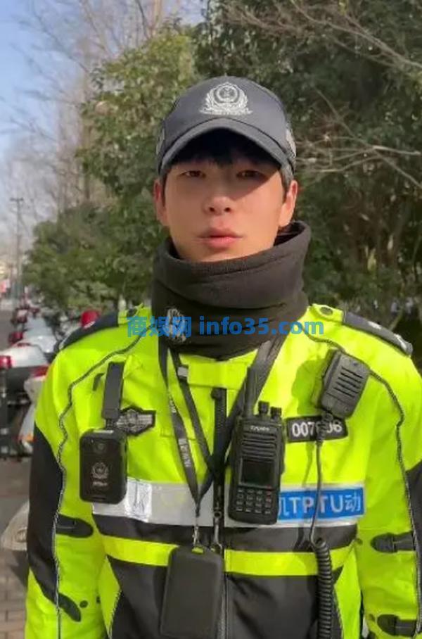 模特般身材让网友“沦陷”,杭州1米85大长腿交警回应走红。