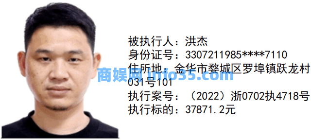 【曝光台】金华市婺城法院执行局新一期失信被执行人名单,速围观!