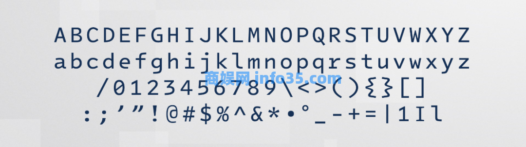 新等宽字体