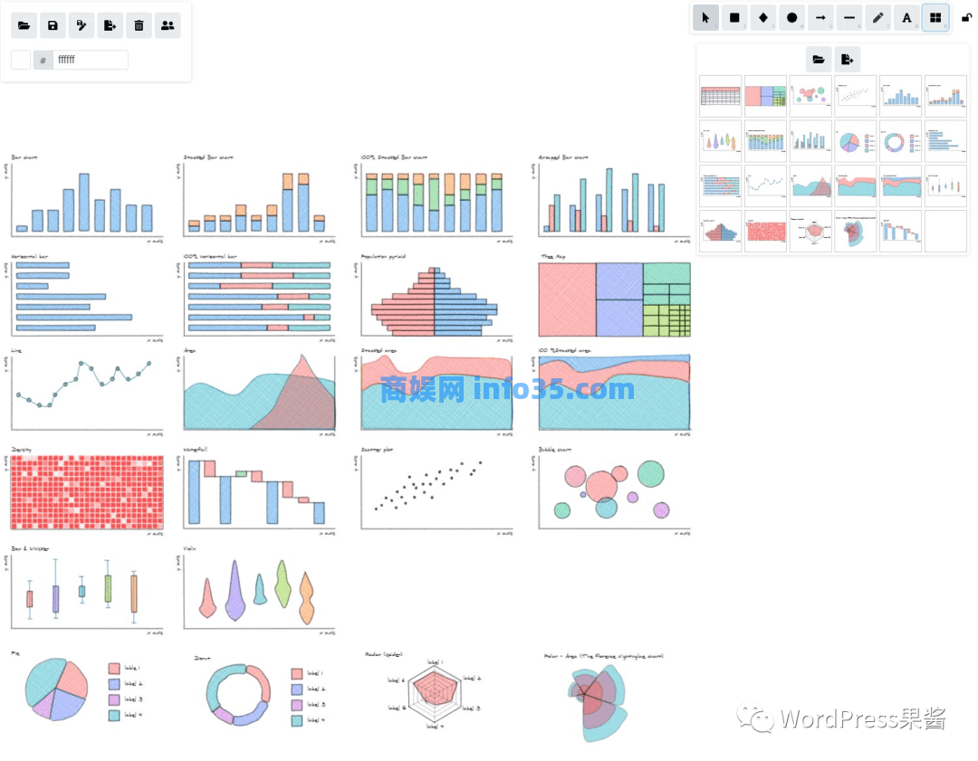 Excalidraw：手写风格画图在线白板工具，非常适合给技术文章配图
