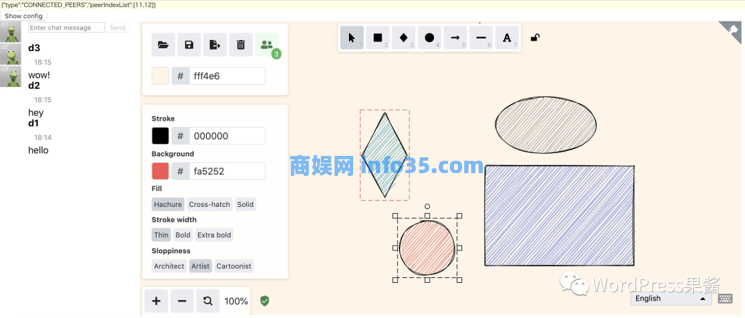 Excalidraw：手写风格画图在线白板工具，非常适合给技术文章配图