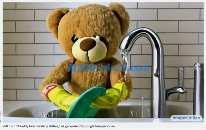 Google发布文本内容生成短视频工具:Imagen Video 短视频 Google 微新闻 第2张 Google发布文本内容生成短视频工具:Imagen Video