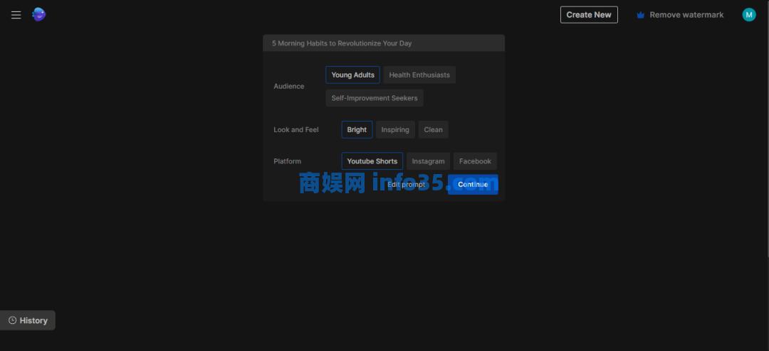 InVideo.AI帮你狠狠搞钱!仅需一个主题即可生成酷炫视频,专属对话框还能实现“人机互动”