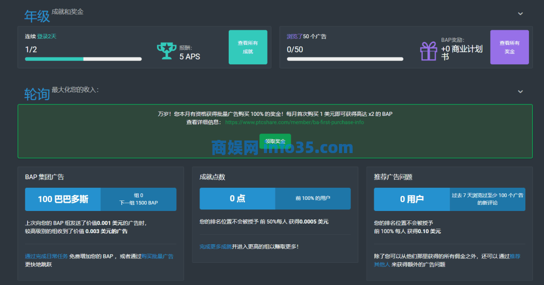 每分钟赚1.6美金？看广告也有钱！