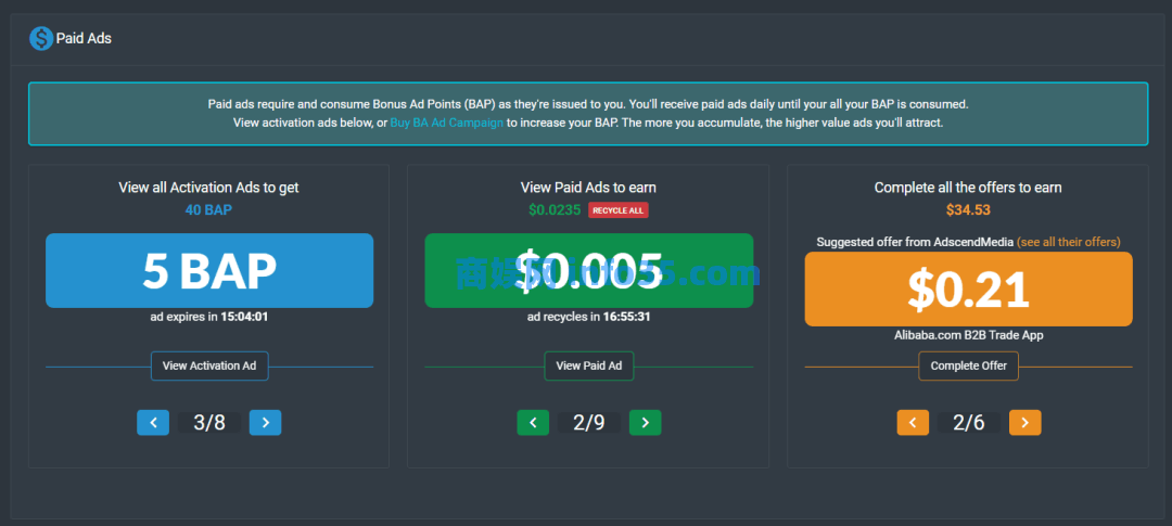 每分钟赚1.6美金？看广告也有钱！