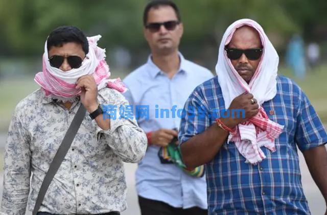 最高温近50℃!印度连续多日高温 全国已致上百人死亡。