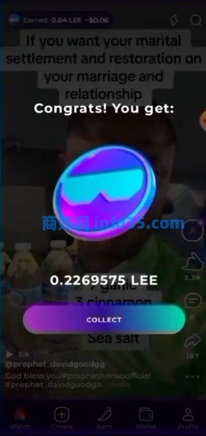 使用Cheele这款APP观看一条视频会支付9美元。