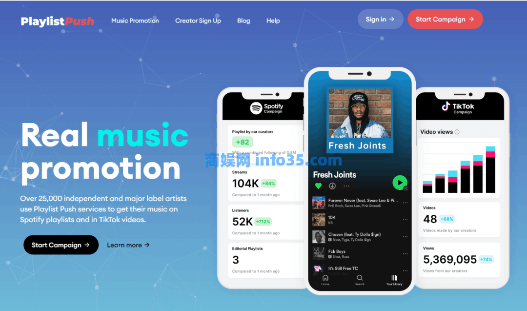听音乐赚美元：每首最高可赚10美元。