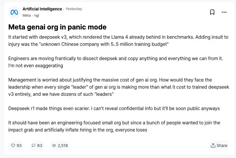 DeepSeek霸榜App Store，中国AI引发美国科技圈地震