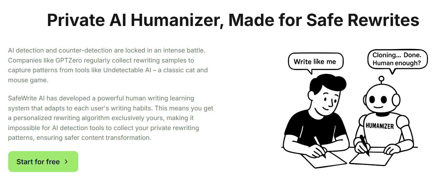 SafeWrite AI:2025年AI重写神器
