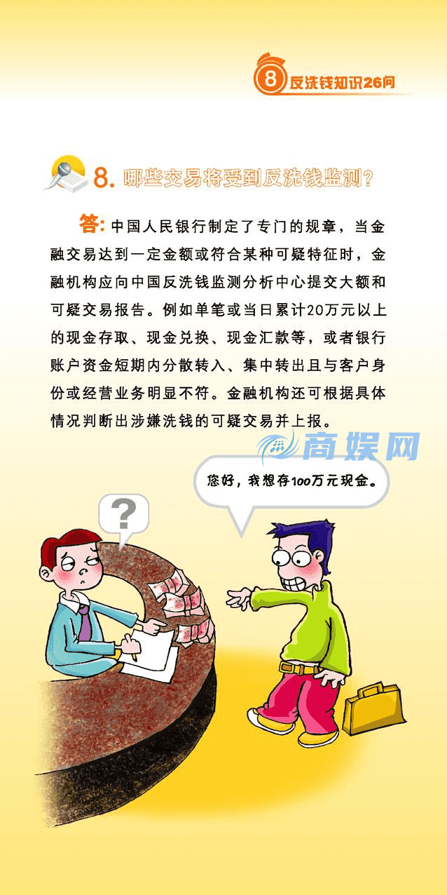 反洗钱宣传 | 《反洗钱知识26问》