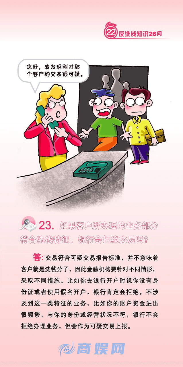 反洗钱宣传 | 《反洗钱知识26问》