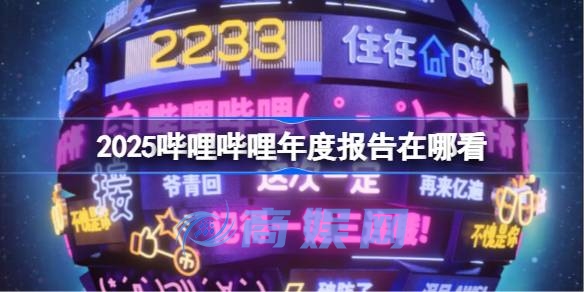 2025哔哩哔哩年度报告在哪看 b站年度报告2025地址分享