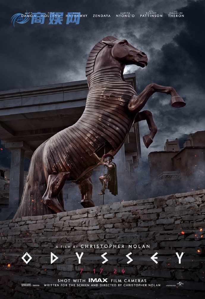 诺兰新片《奥德赛》首发中文预告 明年7月上映