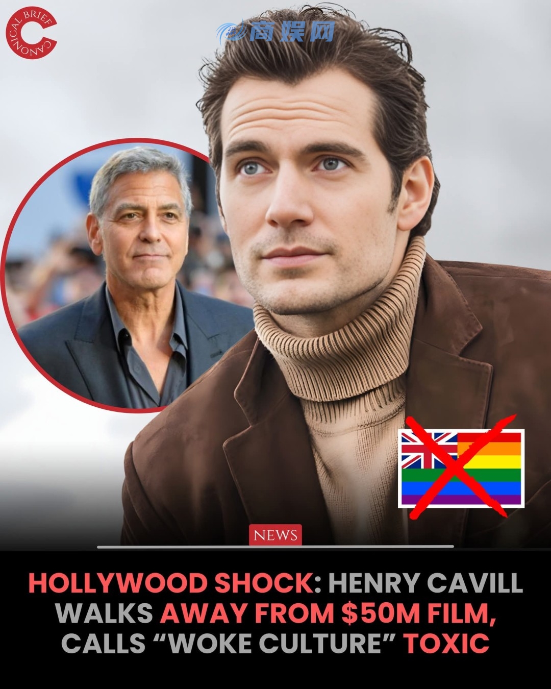 传大超批评好莱坞觉醒文化“有毒” 拒绝了片酬5000万美元的电影