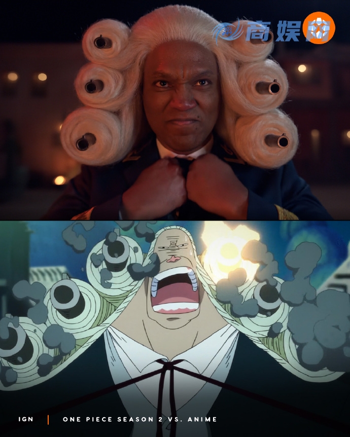 Netflix《海贼王》第二季真人剧集和动画对比